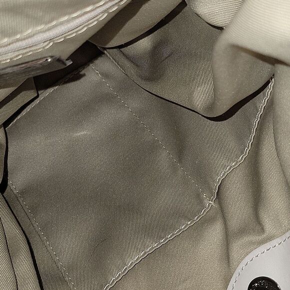 Laura Di Maggio convertible Bag Crossbody Shoulder  Off White Italian leather - Picture 10 of 11